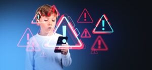 child online safety risks cyberbullying sextortion