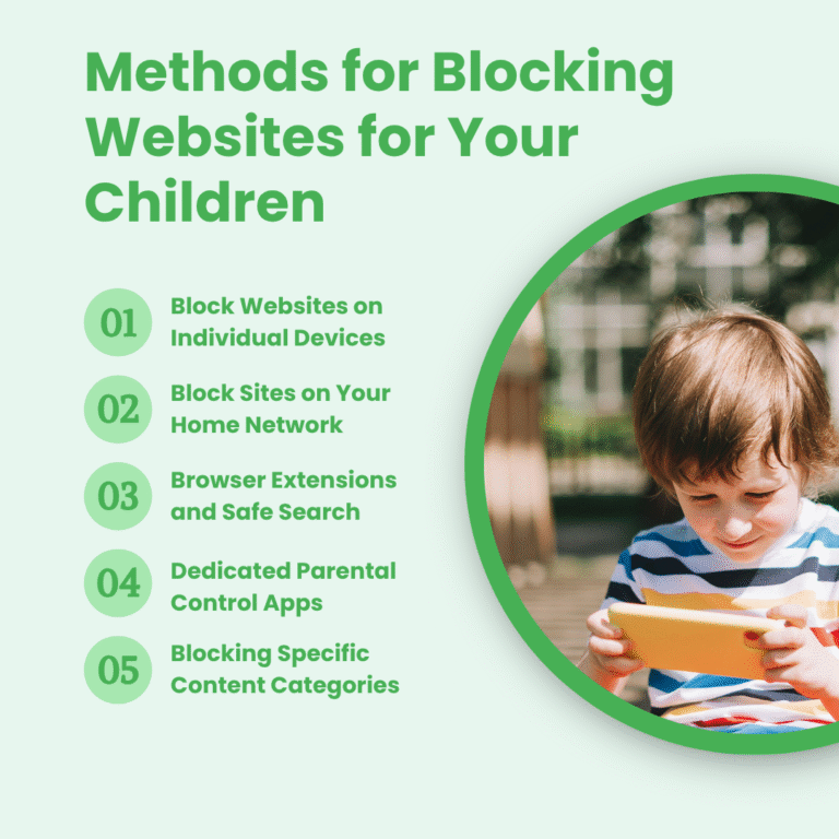 Methods for Blocking Websites for Your Children