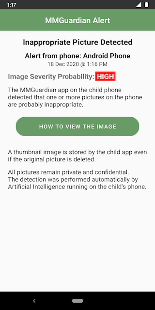 MMGuardian Parent App Screen Avviso IAP MMGuardian Parent App Screen Avviso IAP
